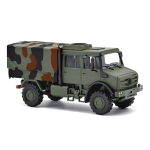 Busch 51087 - H0 - Mercedes-Benz Unimog U5023 mit Doppelkabine Militär